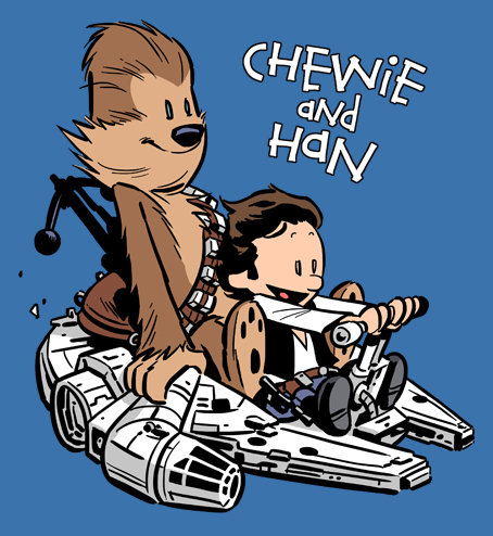 Chewie and han